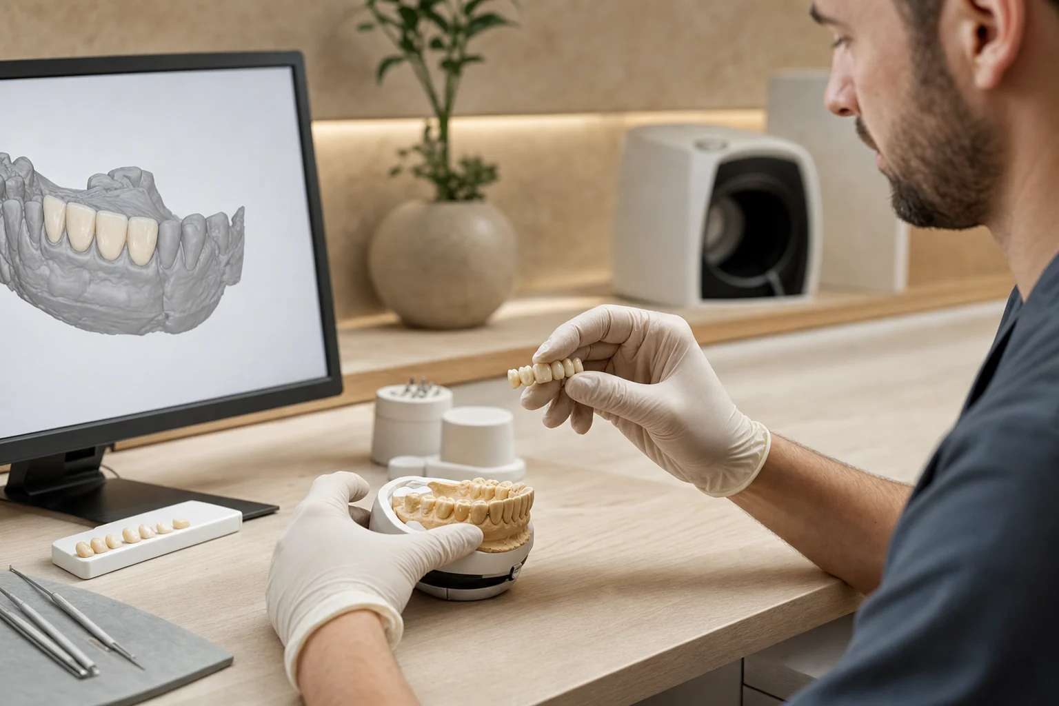 Natural ceramic dental restorations