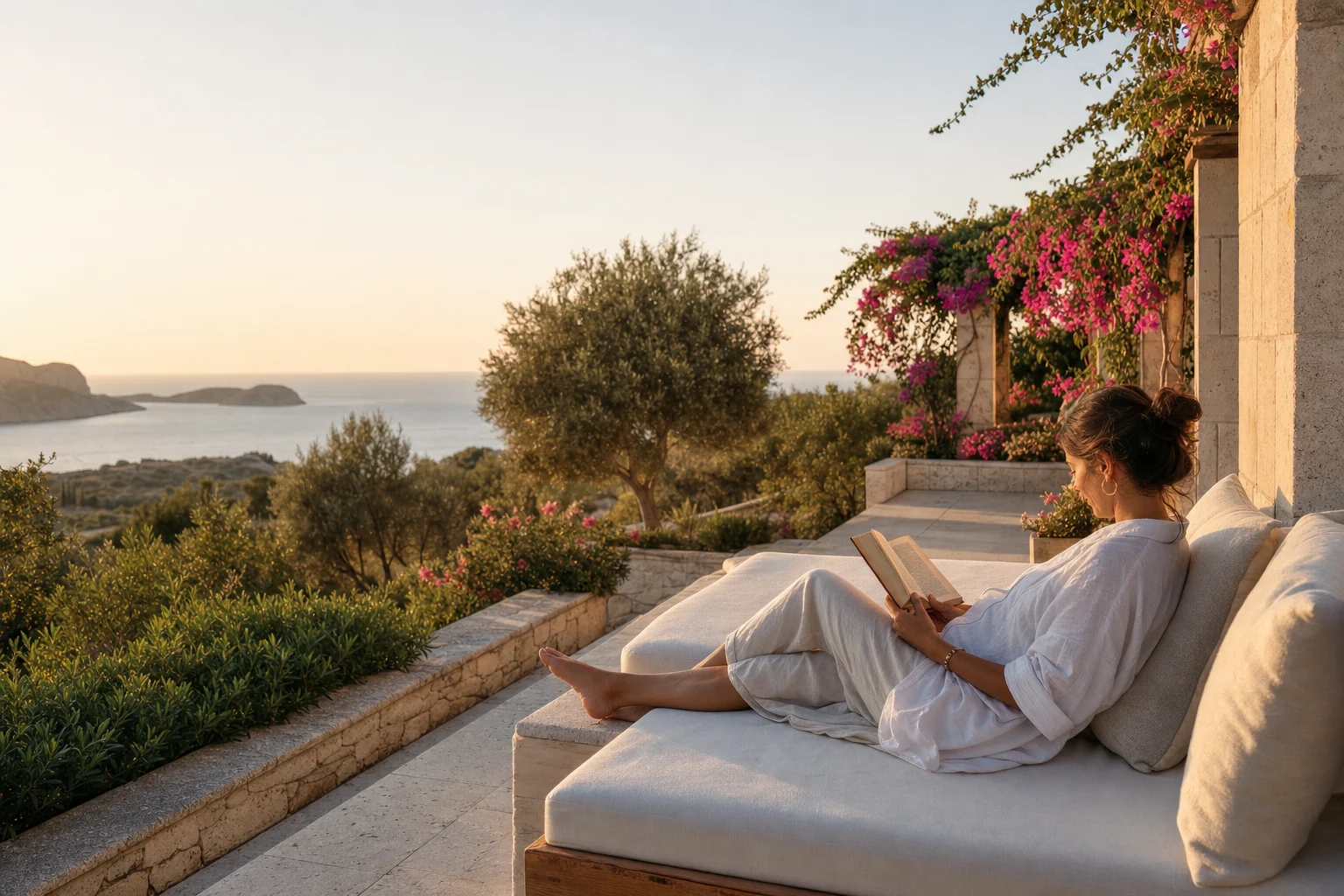 Private Mediterranean recovery setting in Antalya